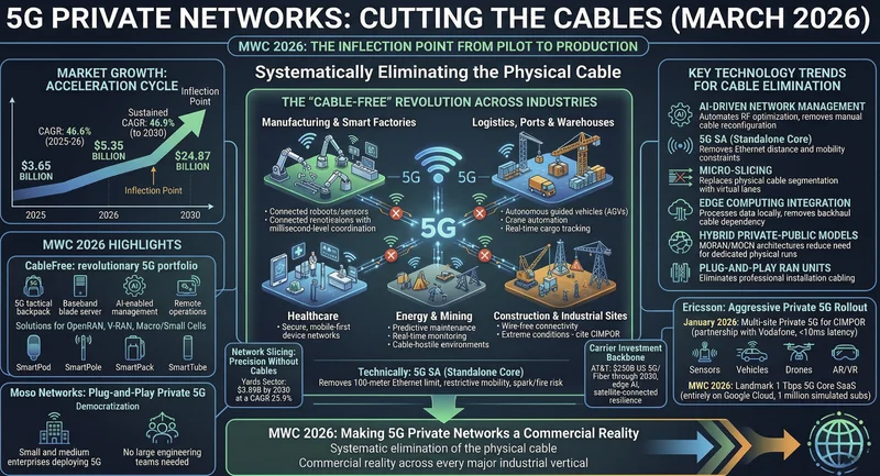 5G Private Networks Cutting the Cables