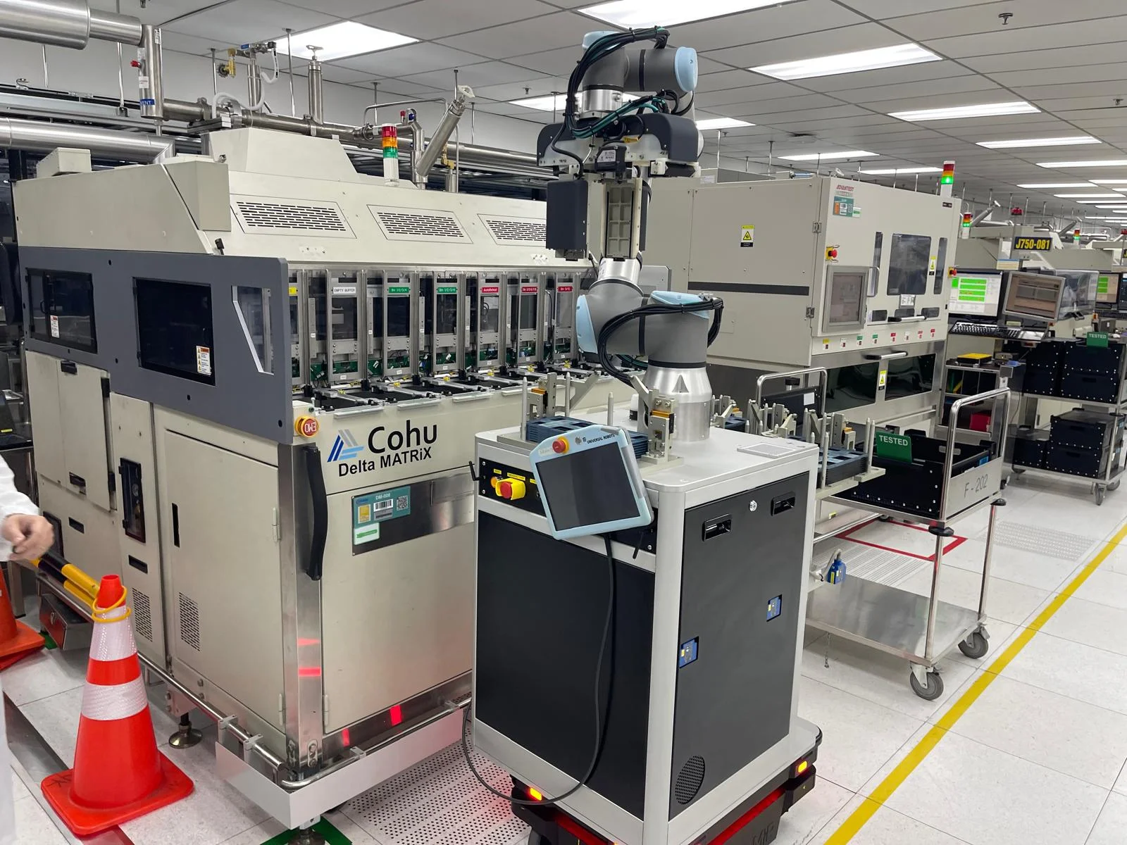 Infineon Cohu Delta Matrix Handler Automation Image 2