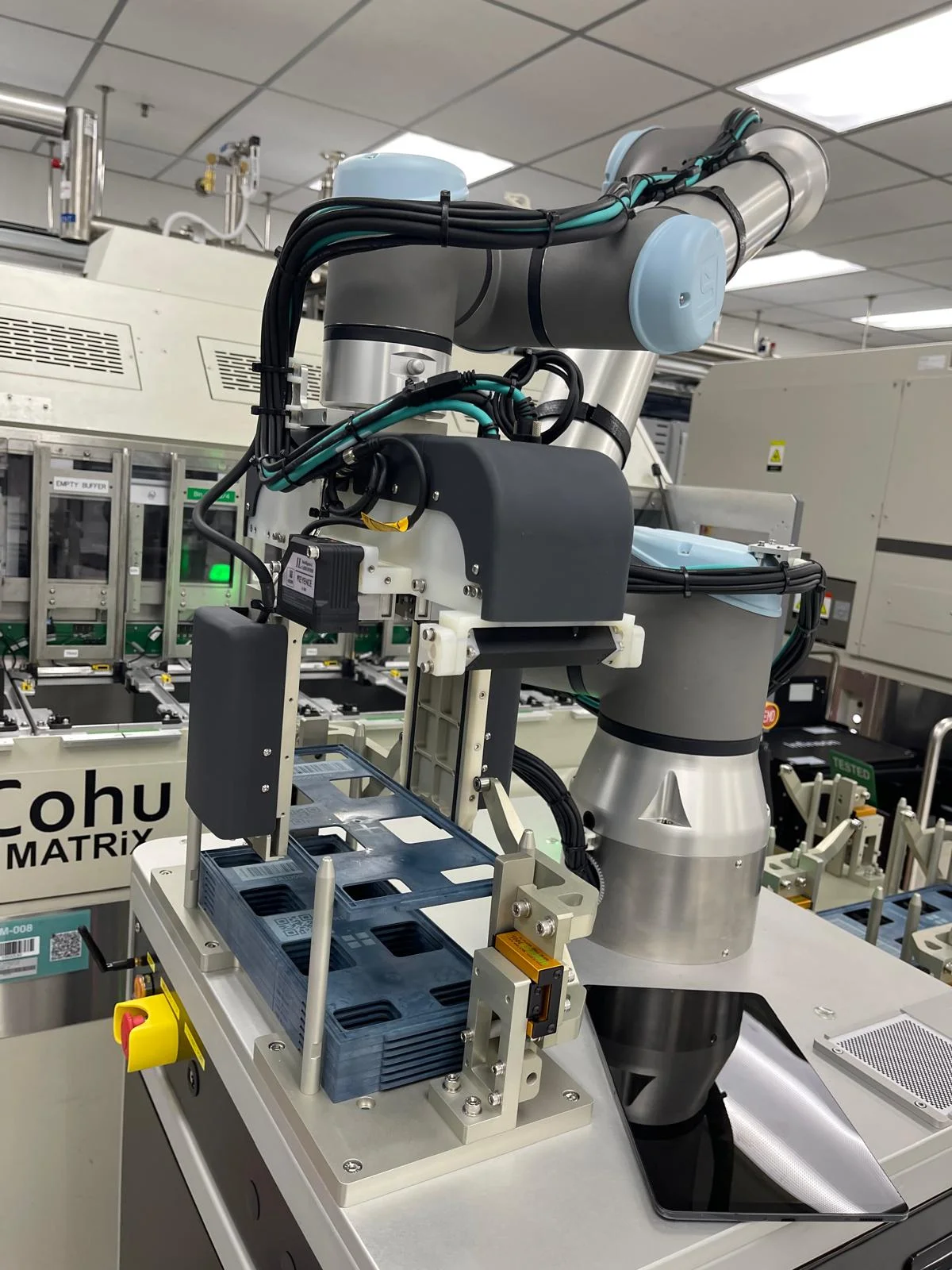 Infineon Cohu Delta Matrix Handler Automation Image 5